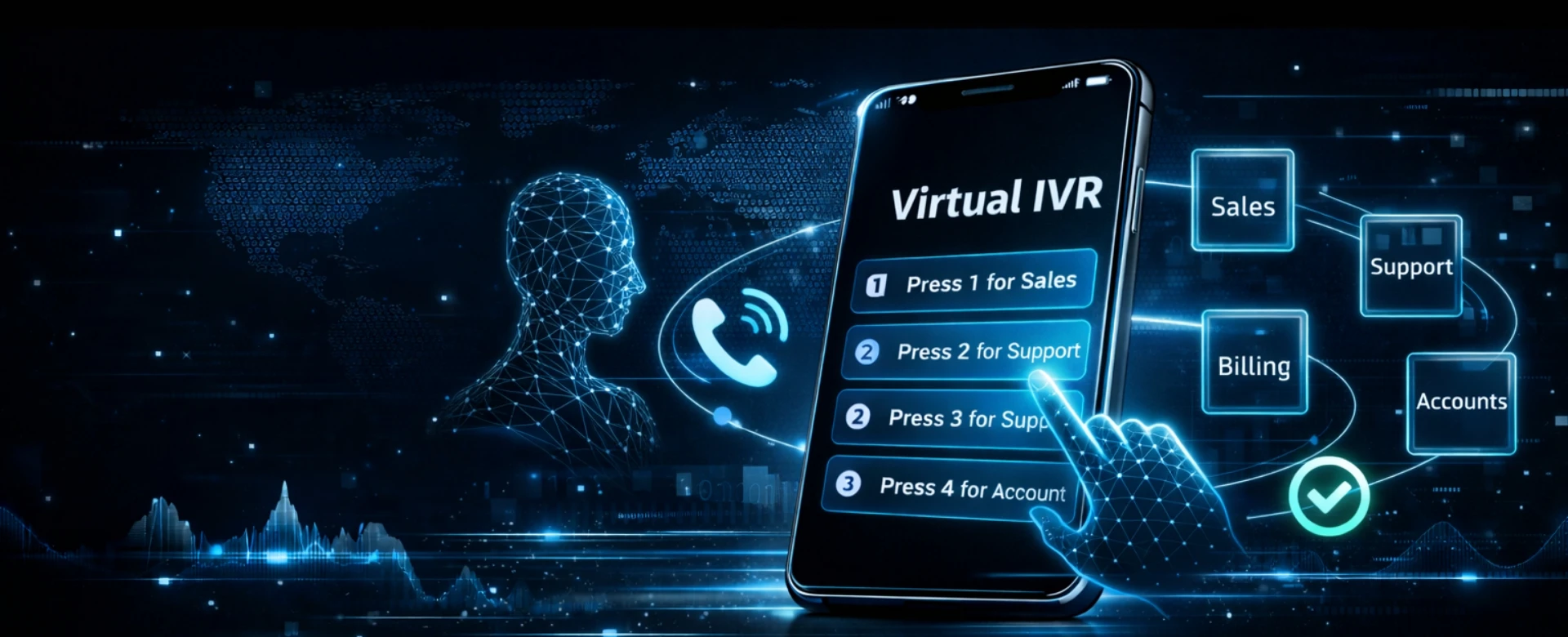 Virtual IVR Service